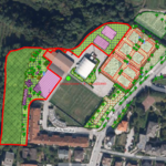 Giardino Villazzano Centro Don Onorio Spada ,  immagine da cartografia comunale