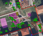 Giardino ex caserme Duca d Aosta, immagine da cartografia comunale