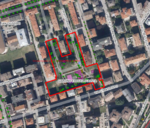 Giardino ex caserme Duca d'Aosta, immagine da cartografia comunale