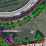 Giardino Meano La Madonnina, immagine da cartografia comunale