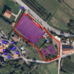 Giardino Montevaccino, immagine da cartografia