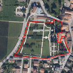 Giardino Villa De Mersi, immagine da cartografia comunale