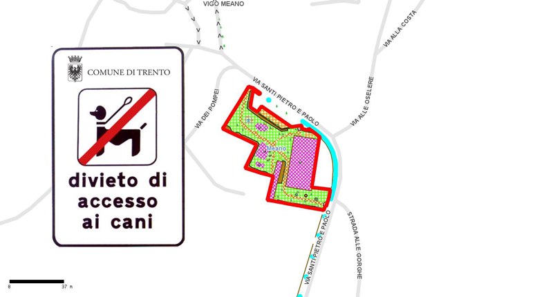 Divieto di accesso ai cani