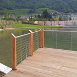 Il laghetto del parco di Melta