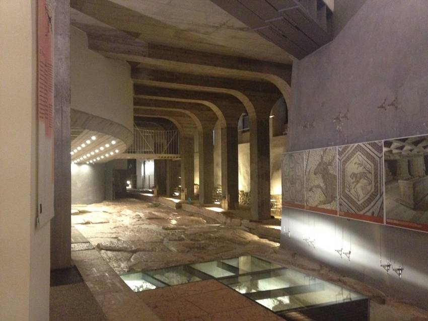 Spazio archeologico sotterraneo del Sas, foto di Moser