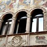 Particolare del Palazzo Quetta Alberti-Colico, foto di Luisella Decarli