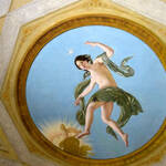 Affresco rappresentante un putto