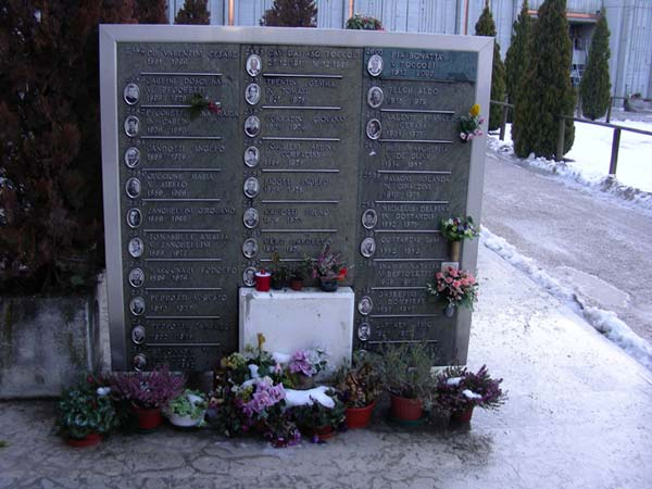 Cellette con targa piccola