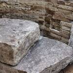 Gradini della scala a chiocciola per l'accesso alla sommità delle sentinelle, foto di Romano Magrone