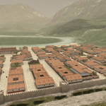 Rendering antica Tridentum romana
