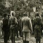 La sentenza di morte di C. Battisti viene pronunciata (Fossa della Cervara. 12 luglio 1916)