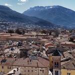 Vista su Trento dalla Torre Civica