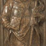 Lastra tombale del principe vescovo J. Hinderbach, 1486 circa