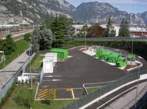 veduta dall'alto del Crm di Gardolo