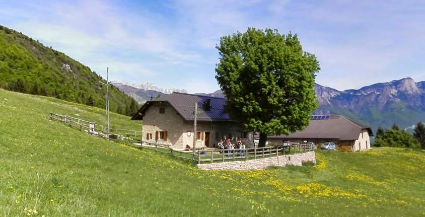 Vista del Malghet in inverno